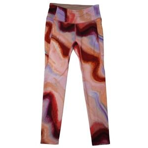 Calla Stay‎ Powerful Women's Size S Abstract Swirl Print Athletic Leggings